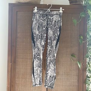 HPE snakeskin leggings size M